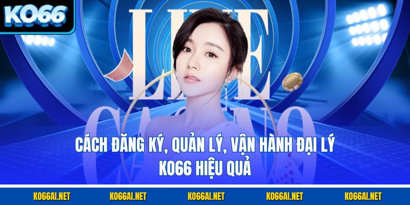 Cách đăng ký, quản lý, vận hành đại lý KO66 hiệu quả