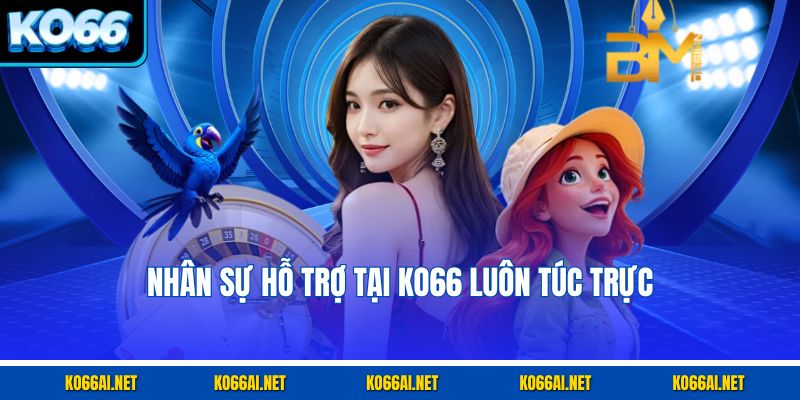 Nhân sự hỗ trợ tại KO66 luôn túc trực